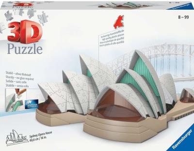 Opakowanie Puzzle 3D 216 Budynki nocą: Opera w Sydney