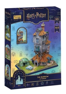 Opakowanie Puzzle 3D Harry Potter Nora