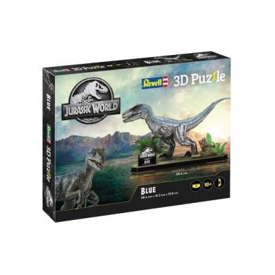 Puzzle 3D Jurassic World Rebirth - Velociraptor. Wydawca: Revell. SmakLiter.pl Opakowanie Puzzle 3D Jurassic World Rebirth - Velociraptor