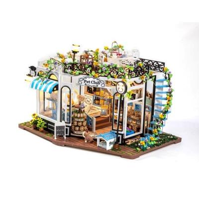 Opakowanie Puzzle 3D Sklep dla zwierzaków z kawiarnią