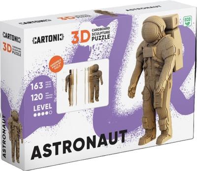 Opakowanie Puzzle 3D z kartonu Astronauta