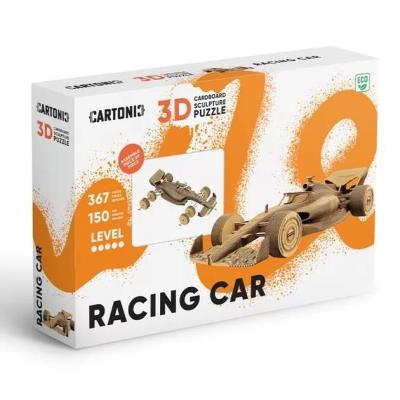 Opakowanie Puzzle 3D z kartonu Samochód Wyścigowy