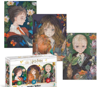 Puzzle 3w1 Harry Potter Yume fantasy. Wydawca: Dodo. SmakLiter.pl Opakowanie Puzzle 3w1 Harry Potter Yume fantasy