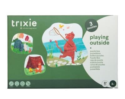 Opakowanie Puzzle 3w1 Zabawa na dworze
