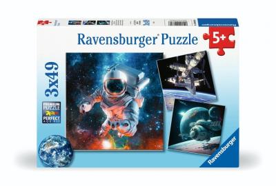 Opakowanie Puzzle 3x49 Outer Space