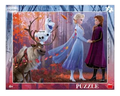 Puzzle 40 ramkowe Kraina Lodu Frozen Siostry. Wydawca: Dino Toys. SmakLiter.pl Opakowanie Puzzle 40 ramkowe Kraina Lodu Frozen Siostry