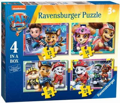 Opakowanie Puzzle 4w1 Psi Patrol film