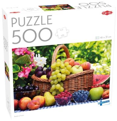 Okładka książki Puzzle 500 el. Basket of Fruits /59224/