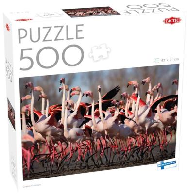 Okładka książki Puzzle 500 el. Greater Flamingos /59215/