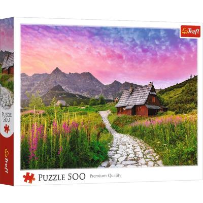 Opakowanie Puzzle 500 Hala Gąsienicowa w Tatrach