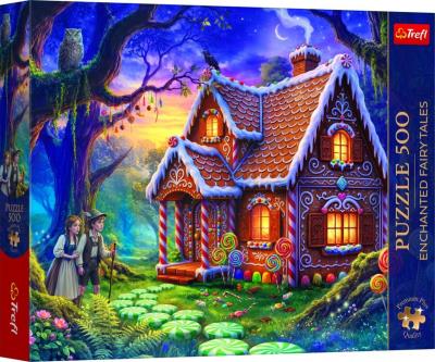 Opakowanie Puzzle 500 Jaś i Małgosia TREFL