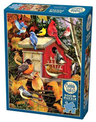 Opakowanie Puzzle 500 Jesienny domek dla ptaków 112651