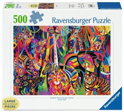 Opakowanie Puzzle 500 Jeweled Jungle
