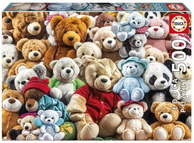 Opakowanie Puzzle 500 Pluszowe misie