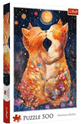 Puzzle 500 Pocałunek w świetle księżyca TREFL. Wydawca: Trefl. SmakLiter.pl Opakowanie Puzzle 500 Pocałunek w świetle księżyca TREFL