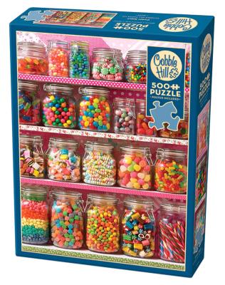 Opakowanie Puzzle 500 Półka ze słodyczami 112641