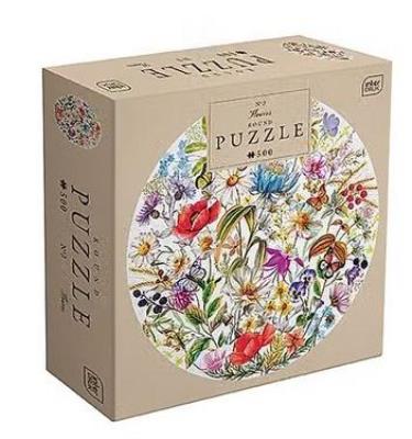 Opakowanie Puzzle 500 Round Flowers Wild Meadow