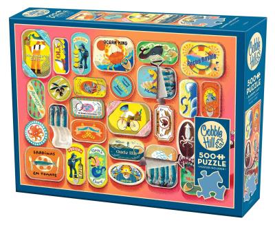 Opakowanie Puzzle 500 Sardynki i przyjaciele 113754