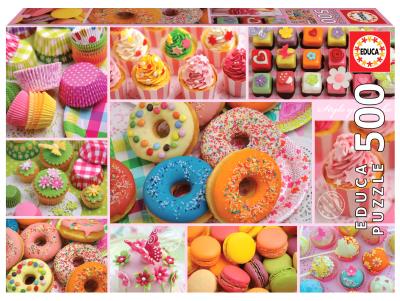 Opakowanie Puzzle 500 Słodycze 112785