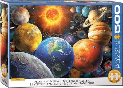 Opakowanie Puzzle 500 Solar System by Adrian 6500-6007