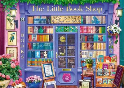 Opakowanie Puzzle 500 Tea Time Sklepik z książkami TREFL