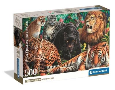 Opakowanie Puzzle 500 Wild Cats