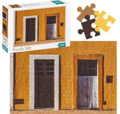 Opakowanie Puzzle 500 Yellow house
