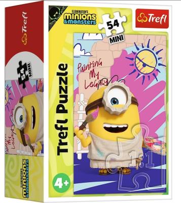 Opakowanie Puzzle 54 Mini Minions&Monsters 1 TREFL