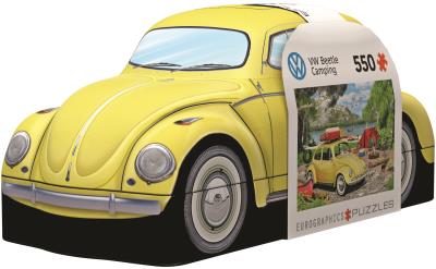 Puzzle 550 VW Beetle Camping Tin 8551-5691. Wydawca: Eurographics. SmakLiter.pl Opakowanie Puzzle 550 VW Beetle Camping Tin 8551-5691