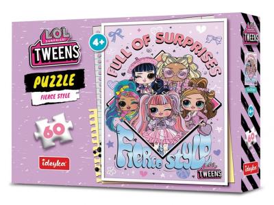 Opakowanie Puzzle 60 L.O.L. Surprise! Tweens Fierce Style