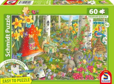 Opakowanie Puzzle 60 PQ Mały świat wróżek 114367