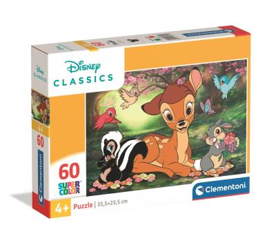 Opakowanie Puzzle 60 Super kolor Bambi 26319