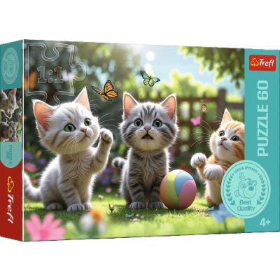 Opakowanie PUZZLE 60 Trzy kociaki 17412