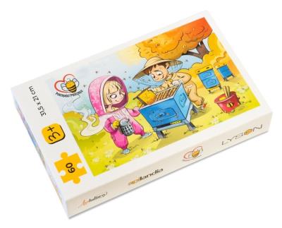 Opakowanie Puzzle 60 W pasiece