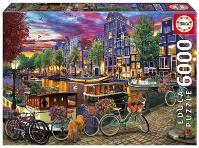 Opakowanie Puzzle 6000 Amsterdam Niderlandy