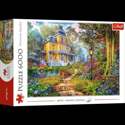 PUZZLE 6000 Letnia Rezydencja 65007. Wydawca: Trefl PAP. SmakLiter.pl Opakowanie PUZZLE 6000 Letnia Rezydencja 65007