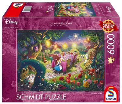 Opakowanie Puzzle 6000 PQ T.Kinkade Alicja w Krainie czarów 112335