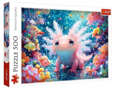Opakowanie Puzzle Aksolotl 500