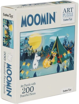 Opakowanie Puzzle artystyczne Muminki niebiskie 200el