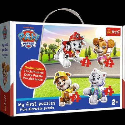Puzzle Baby Classic - Kochane pieski. Wydawca: Trefl. SmakLiter.pl Opakowanie Puzzle Baby Classic - Kochane pieski
