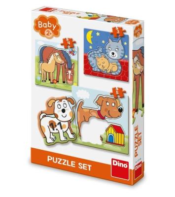 Opakowanie Puzzle Baby Zwierzęta w gospodarstwie 3-5el