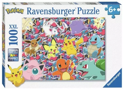 Opakowanie Puzzle dla dzieci 100 2D: Pokemon