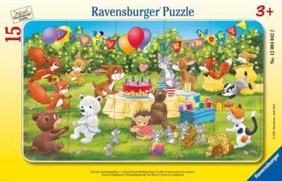 Opakowanie Puzzle dla dzieci 2D w ramce: Przyjęcie urodzinowe