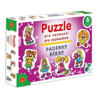 Opakowanie Puzzle dla maluszków - Lalki CZ/SK ALEX