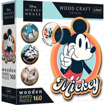 Opakowanie Puzzle drewniane 160 Retro Myszka Mickey
