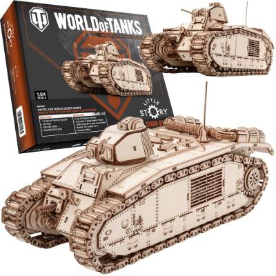 Opakowanie Puzzle drewniane 3D - Char B1