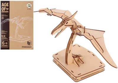 Opakowanie Puzzle drewniane 3D Dinozaur Pterozaur