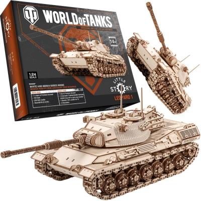 Opakowanie Puzzle drewniane 3D - Leopard 1