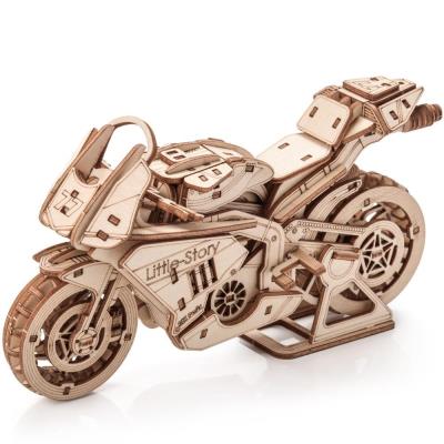 Opakowanie Puzzle drewniane 3D - Motocykl Grand Prix