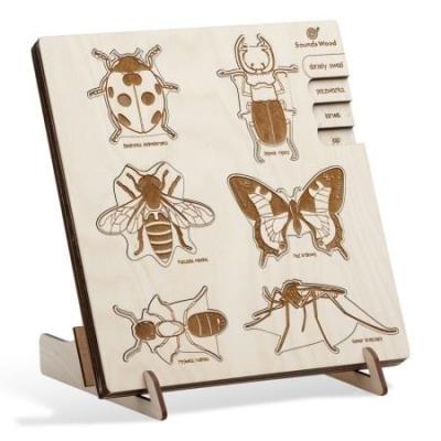 Opakowanie Puzzle drewniane - Do biedronki przyszedł żuk